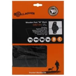 Gallagher W-isolator Zwart (25) 9 Gallagher W-isolator Zwart (25) -Goedkope Wolfswinkel winkel 006734 4 GALLAGHER