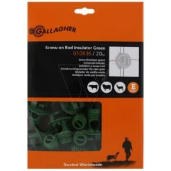 Gallagher Schroefisolator Groen ø6-14mm -Goedkope Wolfswinkel winkel 010936 3 GALLAGHER