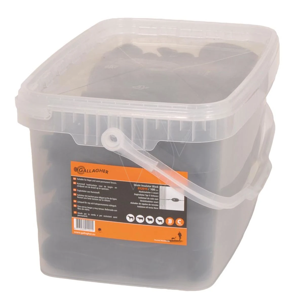 Gallagher Hoekisolator S Zwart (100) 5 Gallagher Hoekisolator S Zwart (100) - Afbeelding 3