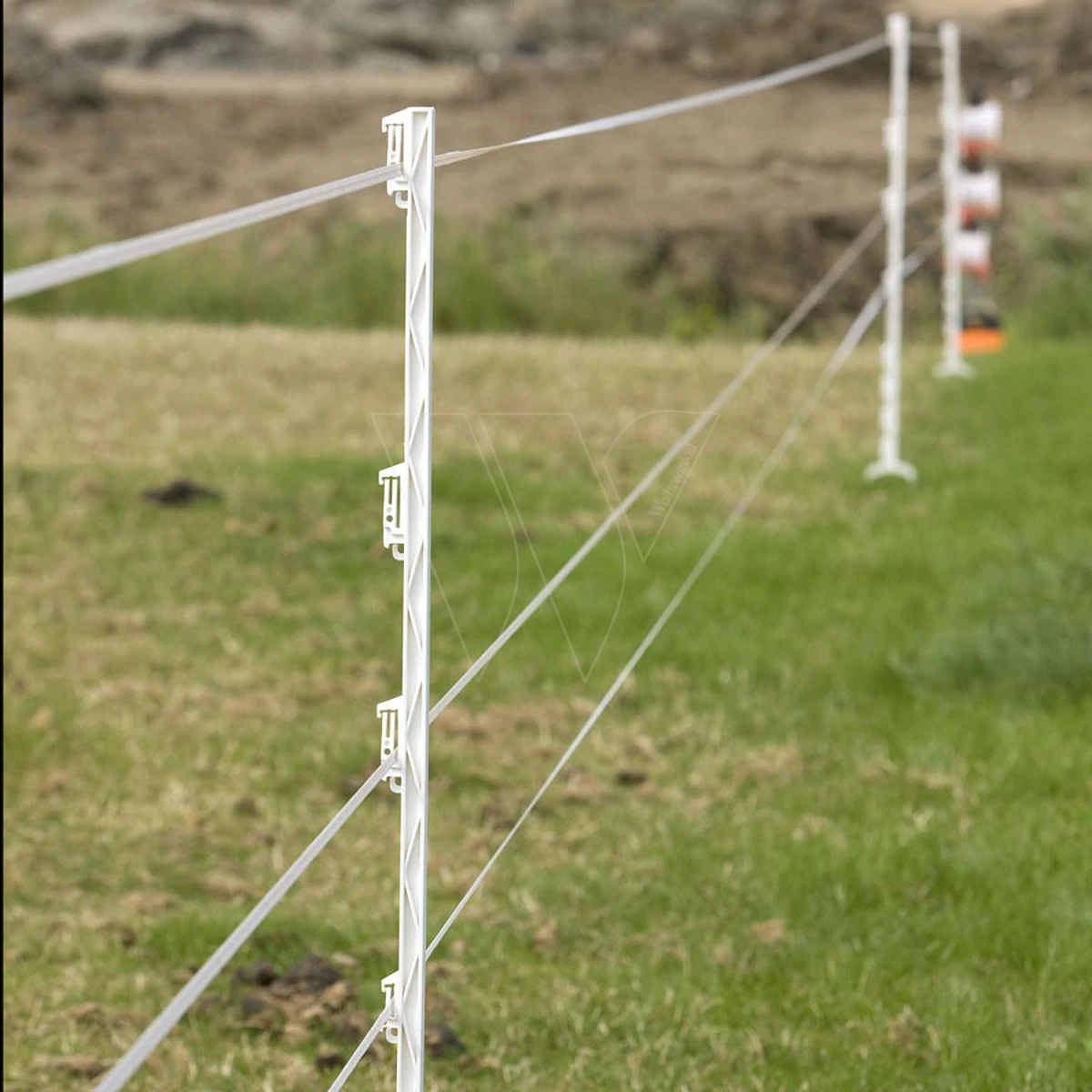 Gallagher Stijgbeugelpaal 1,55m Wit (5) 4 Gallagher Stijgbeugelpaal 1,55m Wit (5) - Afbeelding 2