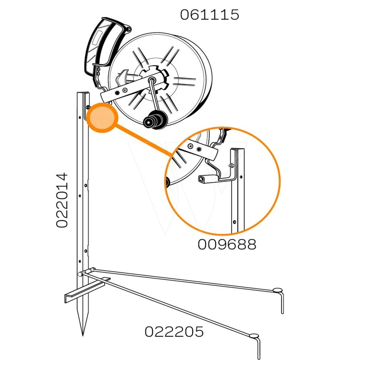 Gallagher Haspelhoekpaal 3 Haspels/3 Iso 6 Gallagher Haspelhoekpaal 3 Haspels/3 Iso - Afbeelding 4