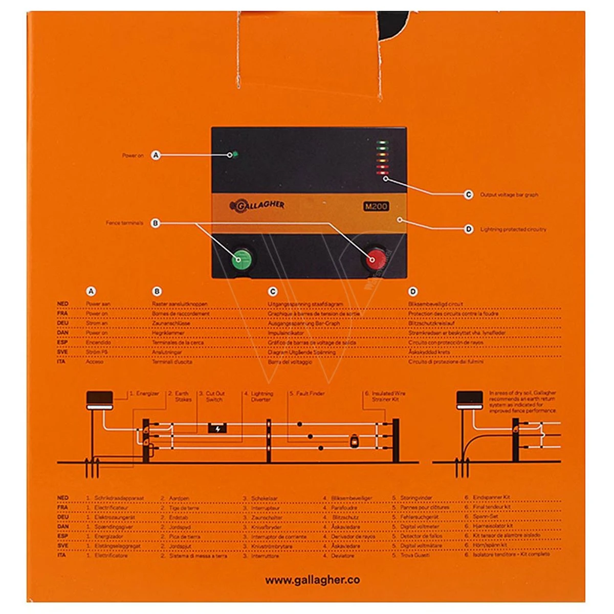 Gallagher M200 (230v - 1,9 J) 5 Gallagher M200 (230v - 1,9 J) - Afbeelding 3