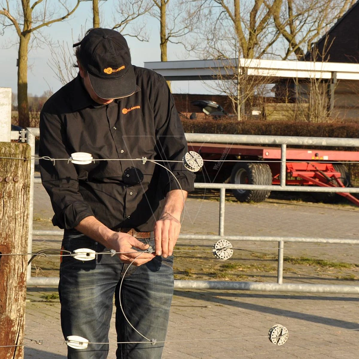 Gallagher Draadklem Gebogen Inclusief Mo 4 Gallagher Draadklem Gebogen Inclusief Mo - Afbeelding 2