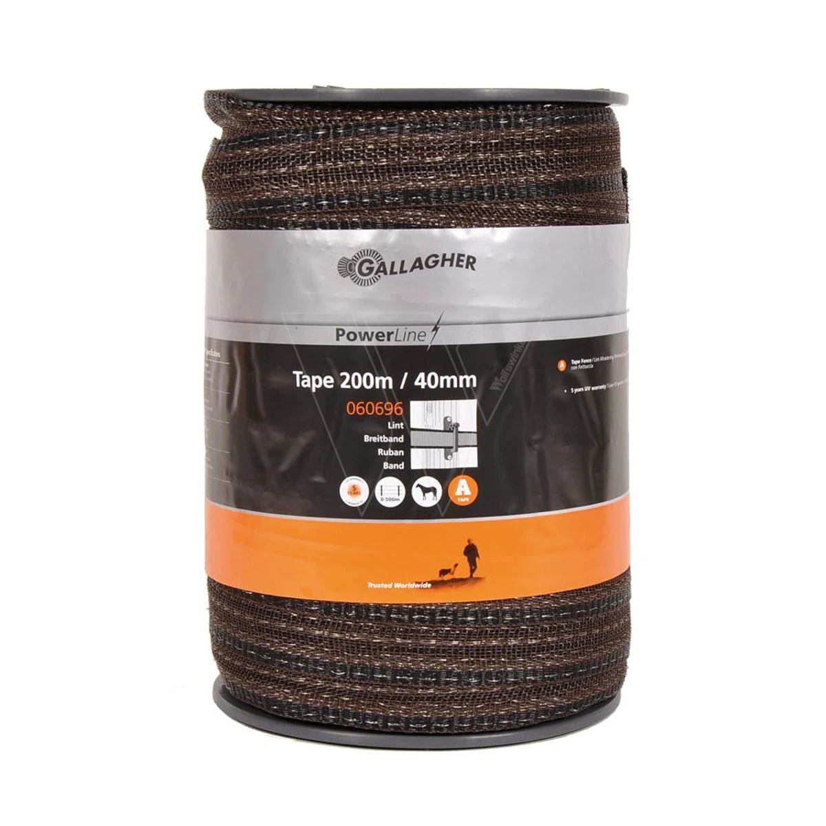Gallagher Powerline Lint 40mm Terra 200m 3 Gallagher Powerline Lint 40mm Terra 200m
