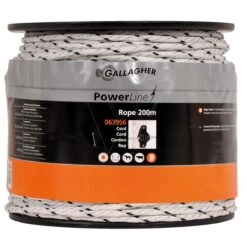 Gallagher Powerline Cord Wit 200m