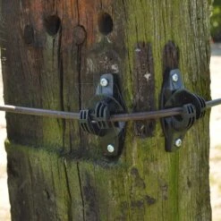 Gallagher W-isolator Zwart, Super (25) -Goedkope Wolfswinkel winkel 067605 7 GALLAGHER