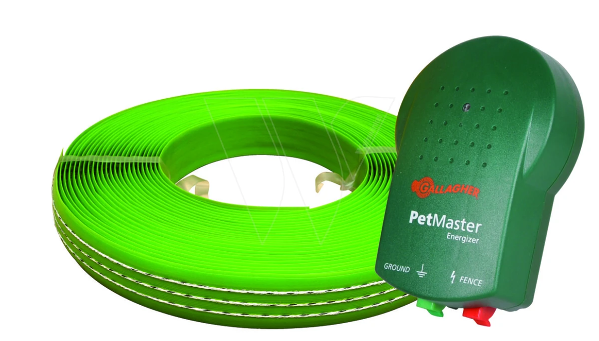 Gallagher Slakkentape Kit M10 (20mtr) (2 3 Gallagher Slakkentape Kit M10 (20mtr) (2