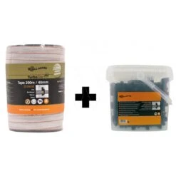 Gallagher Turbostar Lint Wit 40mm + Turb