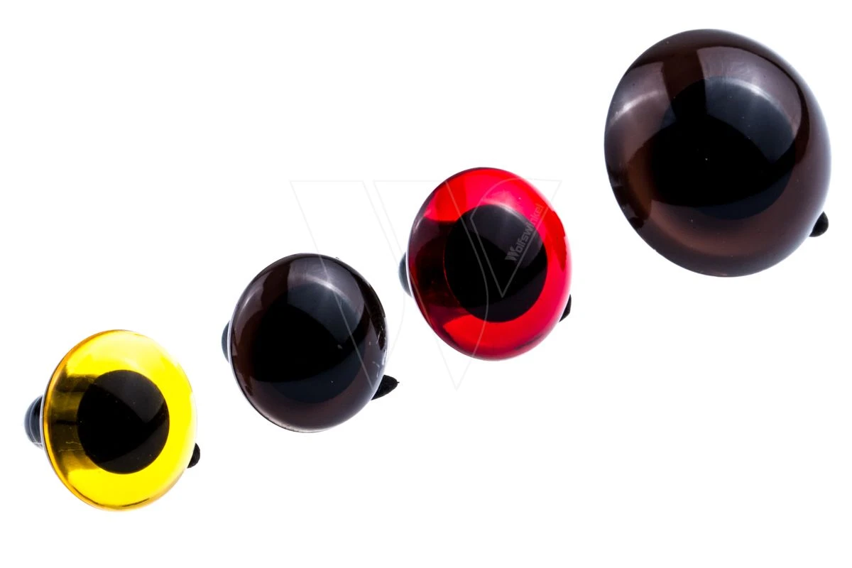 28st Kunststof Ogen Div Kleuren & Maten 4 28st Kunststof Ogen Div Kleuren & Maten - Afbeelding 2