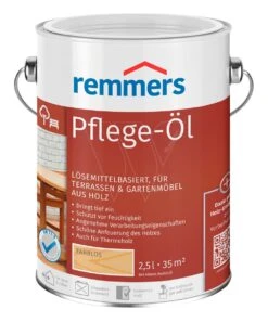 Remmers Onderhoudsolie 2,5 L Kleurloos