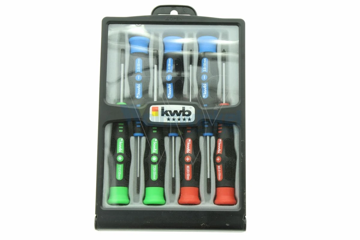 Kwb Elektr. Schroevendraaier 7-delig 3 Kwb Elektr. Schroevendraaier 7-delig
