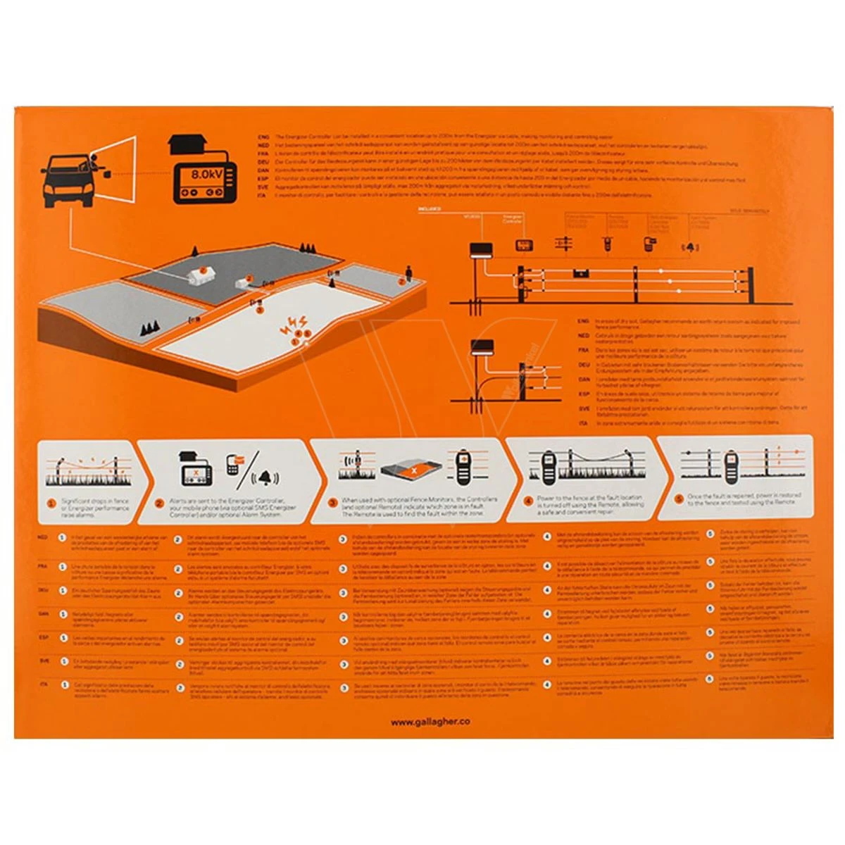 Gallagher M1800i (230v - 14 J) 6 Gallagher M1800i (230v - 14 J) - Afbeelding 4
