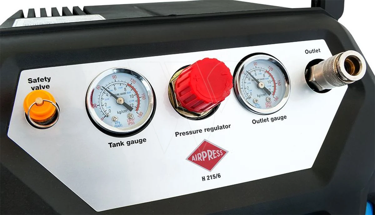 Airpress Olievrije Compressor H215-6 8 Airpress Olievrije Compressor H215-6 - Afbeelding 6