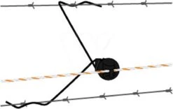 Gallagher Afstandisolator 30 Cm Zwart (