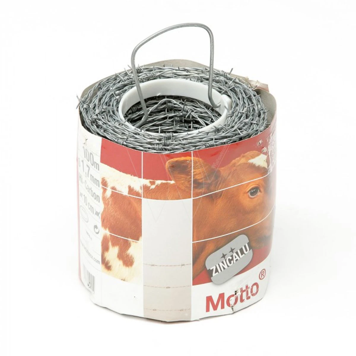 Betafence Prikkeldraad Motto Staal 50m 3 Betafence Prikkeldraad Motto Staal 50m