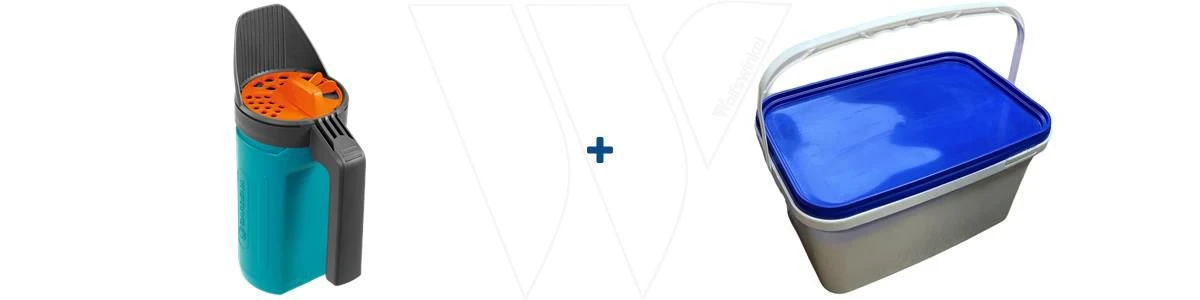 Gardena Kleine Handstrooier + 7kg Zout 3 Gardena Kleine Handstrooier + 7kg Zout