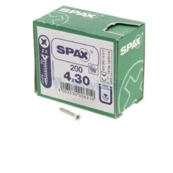 Spaanpl Schr Vz Pk 4.0x30 Poz (200) Spax